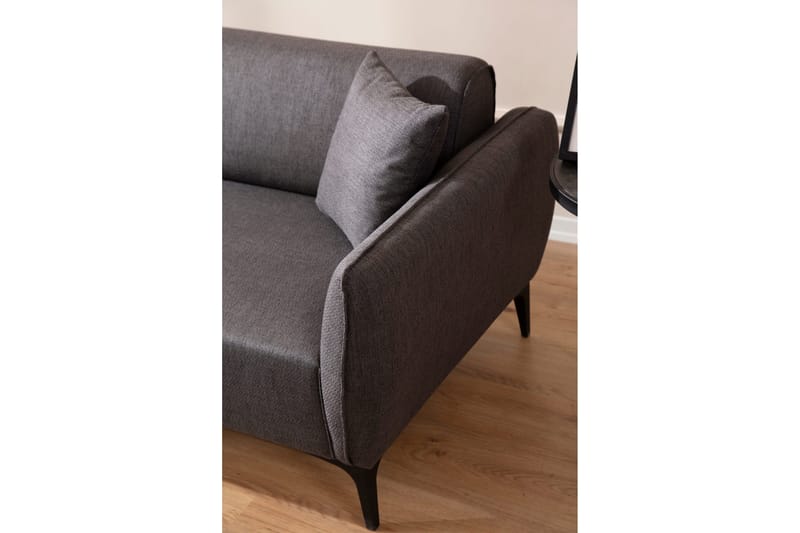 Rossland Divansofa 3-seters - Mørkegrå - Møbler - Sofaer - Hjørnesofaer - Hjørnesofa med divan