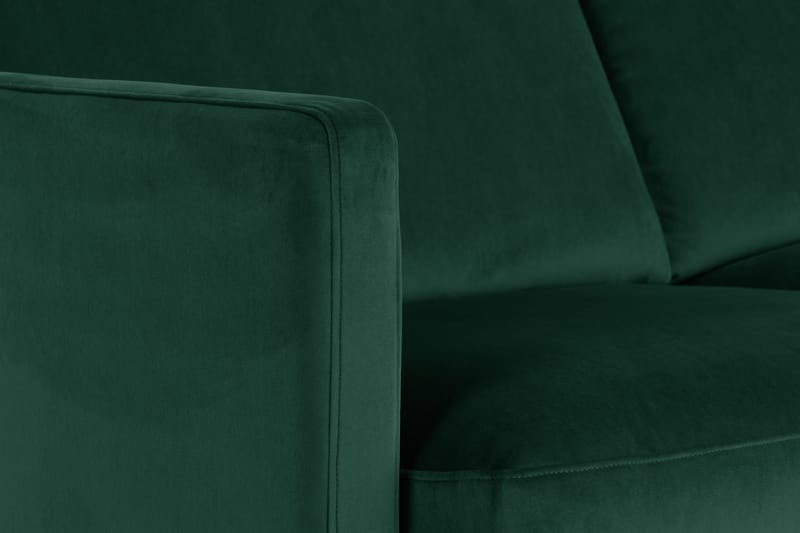 Teodin Hjørnesofa Fløyel - Grønn - Møbler - Sofaer - Hjørnesofaer
