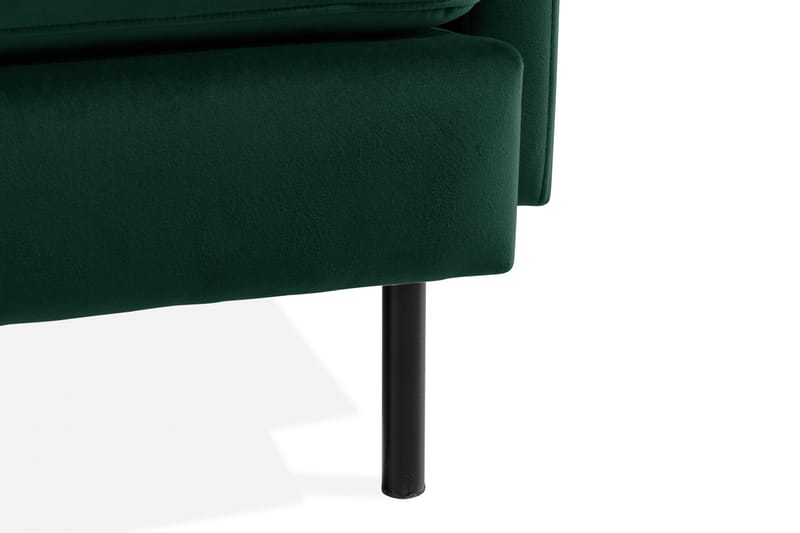 Teodin Hjørnesofa Fløyel - Grønn - Møbler - Sofaer - Hjørnesofaer