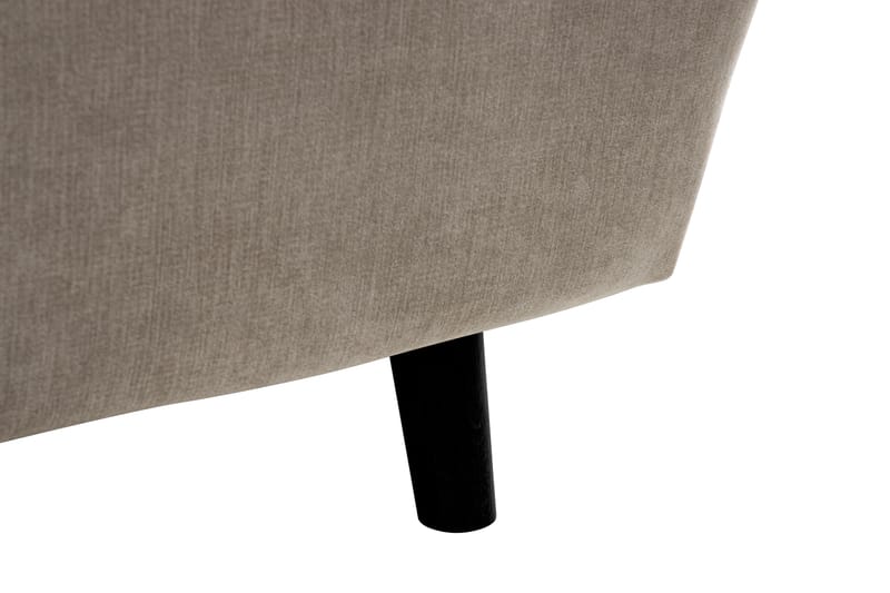 Trend Lyx 6-seters Vendbar L-formet Hjørnesofa i Stoff - Beige - Møbler - Sofaer - Hjørnesofaer