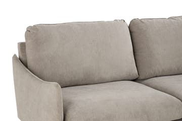 Trend Lyx 6-seters Vendbar L-formet Hjørnesofa i Stoff - Beige - Møbler - Sofaer - Hjørnesofaer
