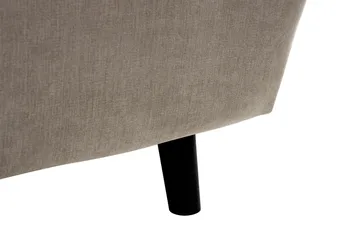 Trend Lyx 6-seters Vendbar L-formet Hjørnesofa i Stoff - Beige - Møbler - Sofaer - Hjørnesofaer
