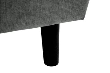 Trend Lyx 6-seters Vendbar L-formet Hjørnesofa i Stoff - Grå - Møbler - Sofaer - Hjørnesofaer