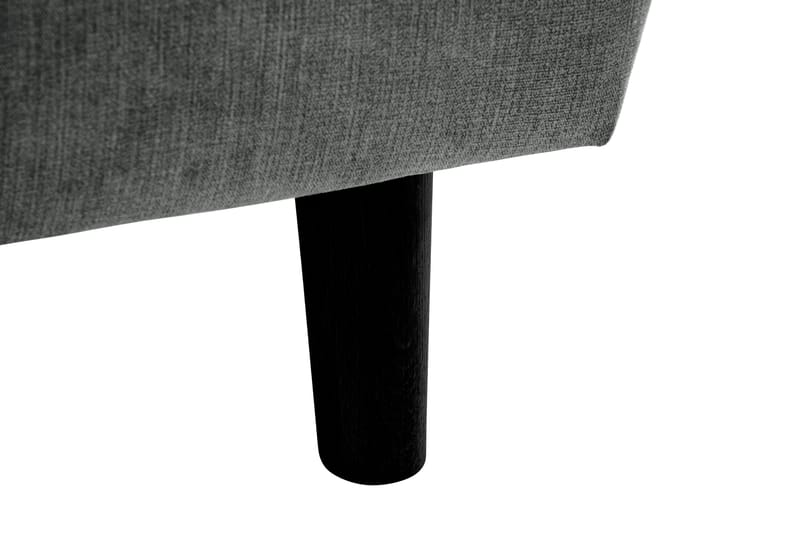 Trend Lyx 6-seters Vendbar L-formet Hjørnesofa i Stoff - Grå - Møbler - Sofaer - Hjørnesofaer