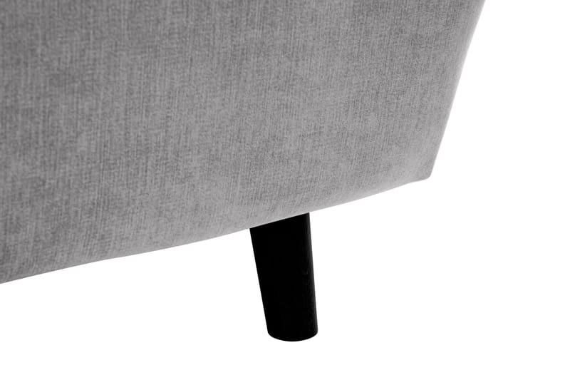 Trend Lyx 6-seters Vendbar L-formet Hjørnesofa i Stoff - Lys grå - Møbler - Sofaer - Hjørnesofaer