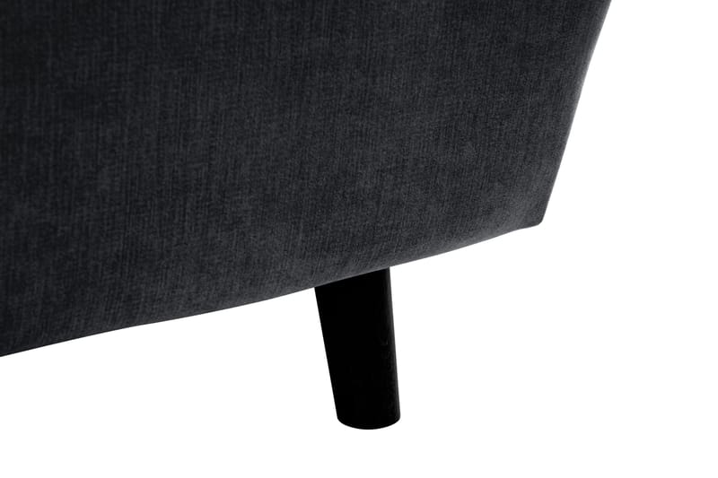 Trend Lyx 6-seters Vendbar L-formet Hjørnesofa i Stoff - Mørk grå - Møbler - Sofaer - Hjørnesofaer