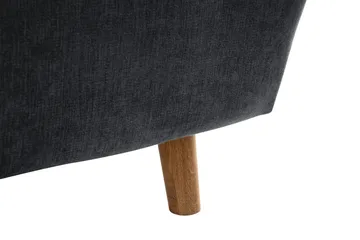 Trend Lyx 6-seters Vendbar L-formet Hjørnesofa i Stoff - Mørk grå - Møbler - Sofaer - Hjørnesofaer