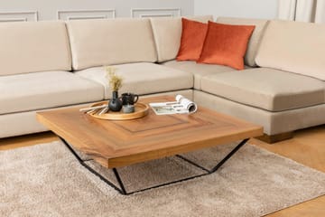 Tulima Sofa med Sjeselong Høyre - Beige/Natur - Møbler - Sofaer - Hjørnesofaer