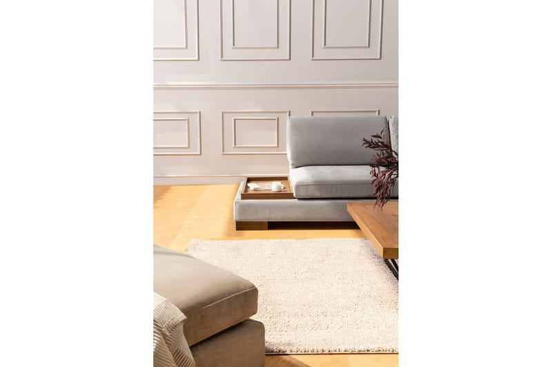 Tulima Sofa med Sjeselong Høyre - Lysegrå/Natur - Møbler - Sofaer - Hjørnesofaer