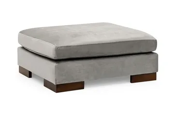 Tulima Sofa med Sjeselong m Krakk Høyre - Lysegrå/Natur - Møbler - Sofaer - Hjørnesofaer