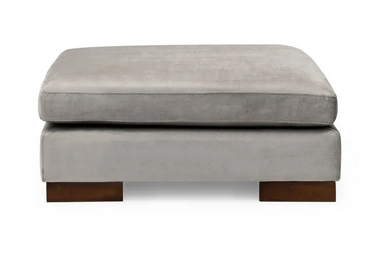 Tulima Sofa med Sjeselong m Krakk Høyre - Lysegrå/Natur - Møbler - Sofaer - Hjørnesofaer