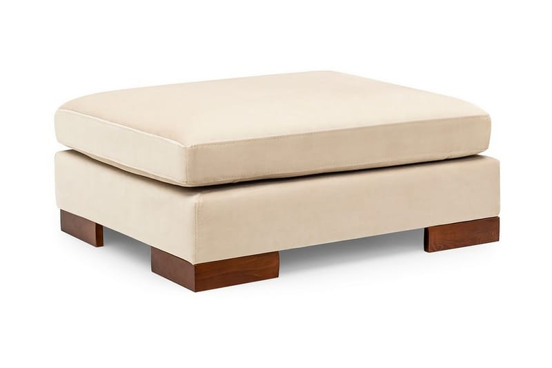 Tulima Sofa med Sjeselong m Krakk Venstre - Beige/Natur - Møbler - Sofaer - Hjørnesofaer