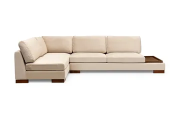 Tulima Sofa med Sjeselong Venstre - Beige/Natur - Møbler - Sofaer - Hjørnesofaer
