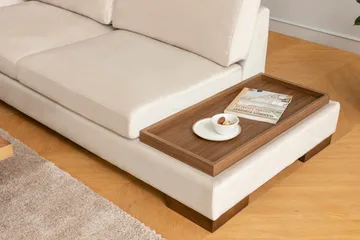 Tulima Sofa med Sjeselong Venstre - Beige/Natur - Møbler - Sofaer - Hjørnesofaer