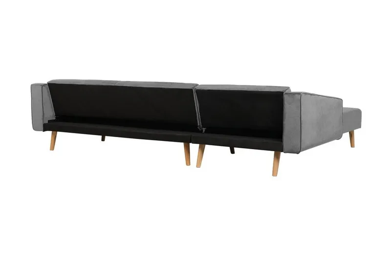 Vadso Hjørnesofa 303 cm - Grå - Møbler - Sofaer - Hjørnesofaer - Hjørnesofa med divan