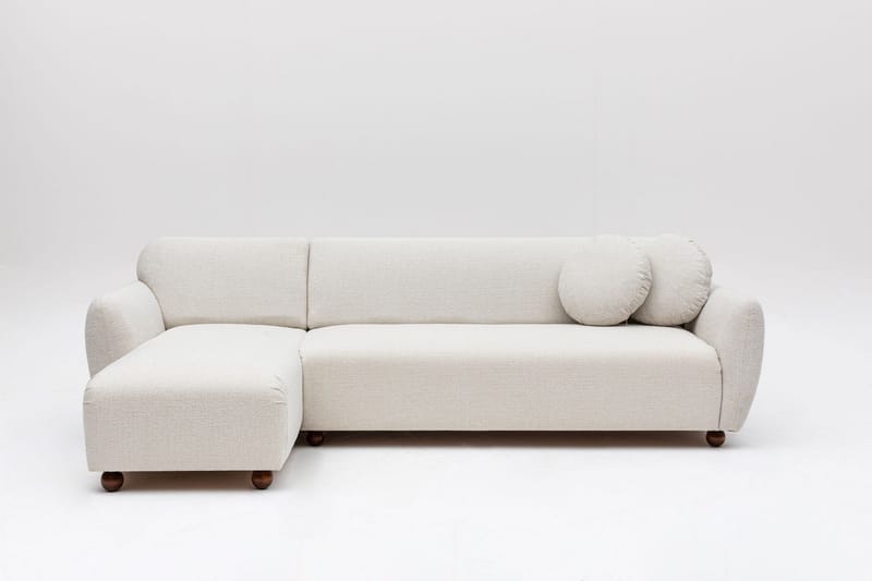 Whitecliffs Divansofa 3-seters, Hvit
