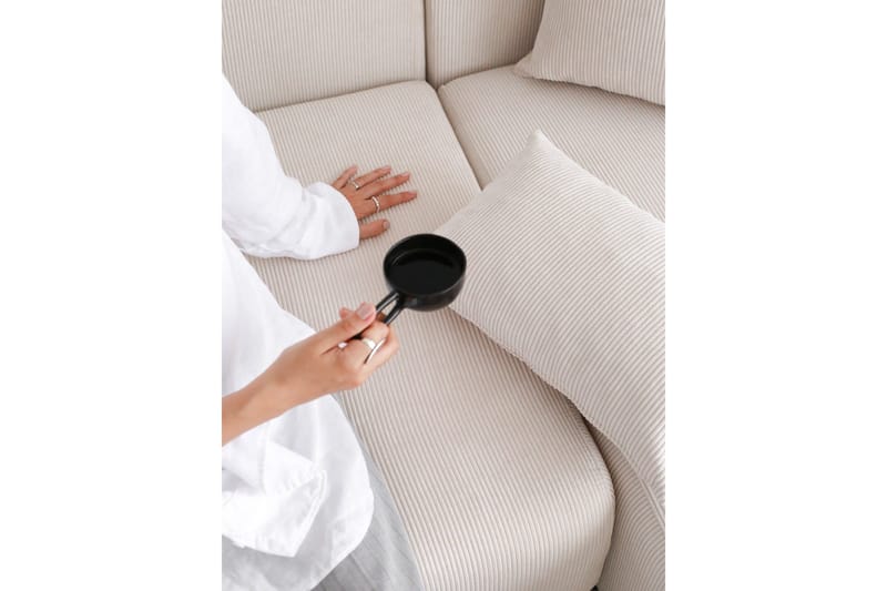 Yolo Hjørnesofa 2-seter - Hvit - Møbler - Sofaer - Hjørnesofaer - Hjørnesofa med divan