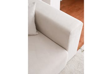 Yolo Hjørnesofa 2-seter - Hvit - Møbler - Sofaer - Hjørnesofaer - Hjørnesofa med divan