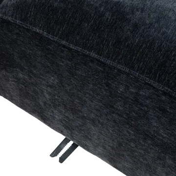Hjørnesofa/ottoman Denvi - mørk blå - Møbler - Sofaer - Fløyelssofaer
