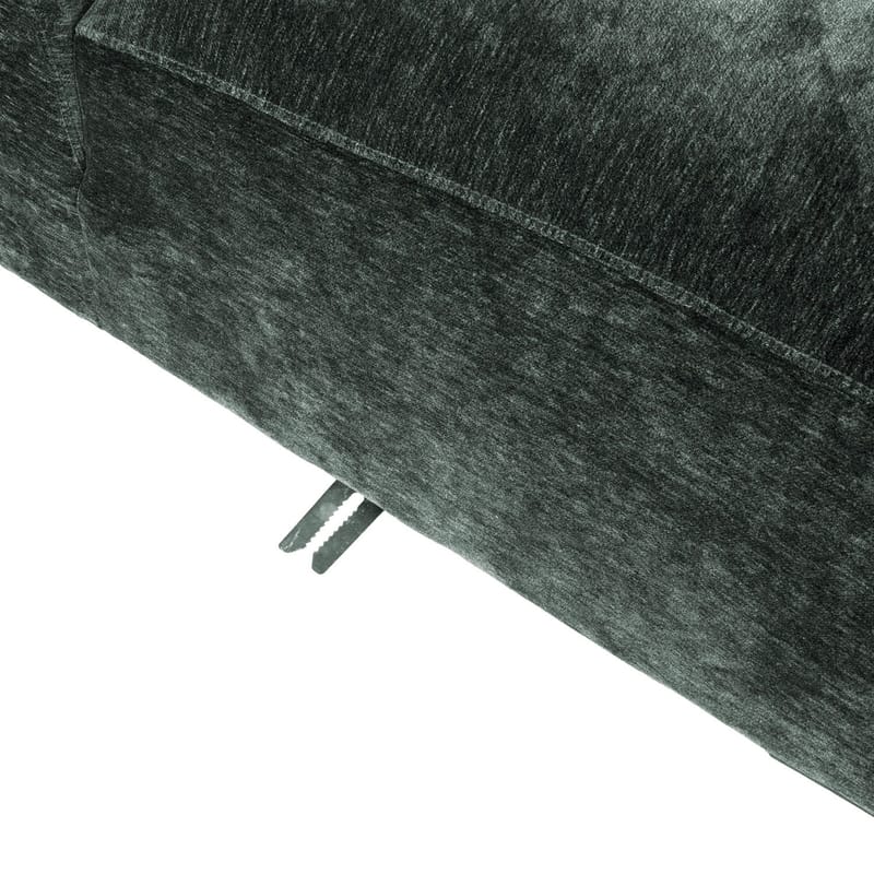 Hjørnesofa/ottoman Denvi - mintgrønn - Møbler - Sofaer - Fløyelssofaer