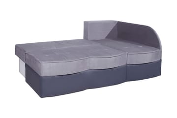 Hjørnesovesofa Lido 202x145x86 cm - Møbler - Sofaer - Skinnsofaer