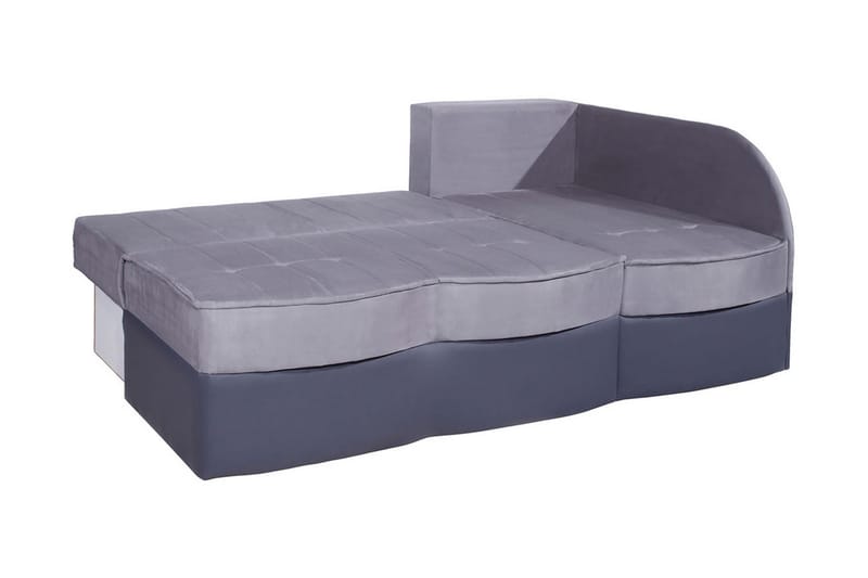 Hjørnesovesofa Lido 202x145x86 cm - Møbler - Sofaer - Skinnsofaer