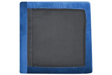 Hörnsektion Beliani Evja Blå blue - Møbler - Sofaer - Modulsofaer - Hjørnemodul