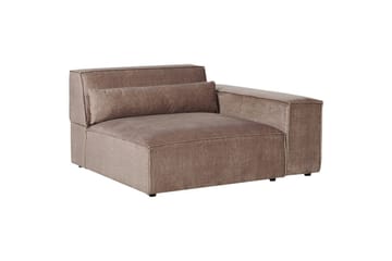 Hörnsits Hellnar Brown Right-faced - Møbler - Sofaer - Modulsofaer - Øvrige moduler til modulsofa