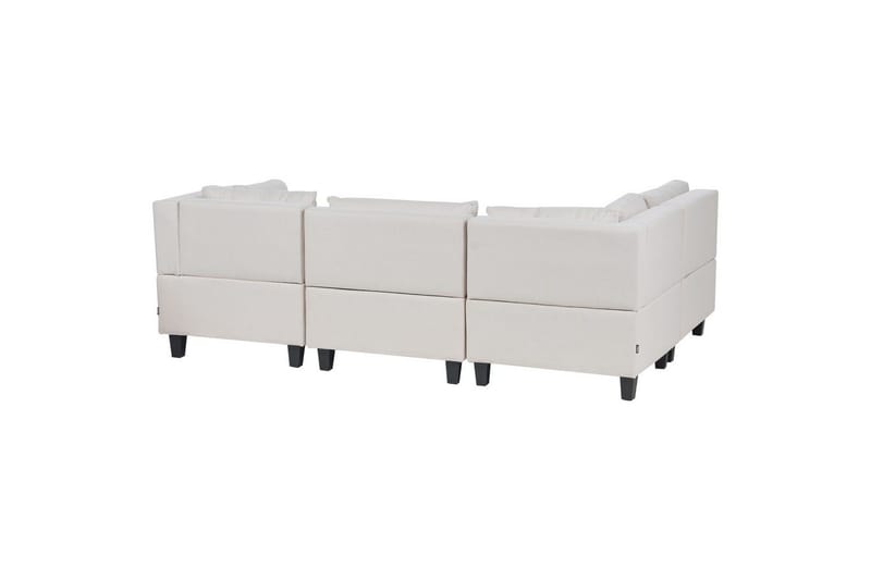 Hörnsoffa Beige, Black - Møbler - Sofaer - Modulsofaer - Komplett modulsofa