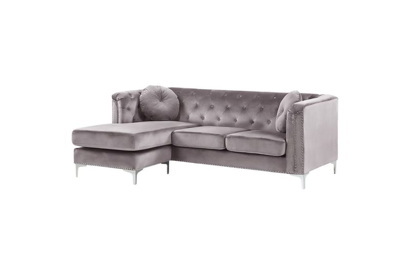 Hörnsoffa Beliani Flen Högervänd NO_BRAND Left-faced - Møbler - Sofaer - Sofagrupper