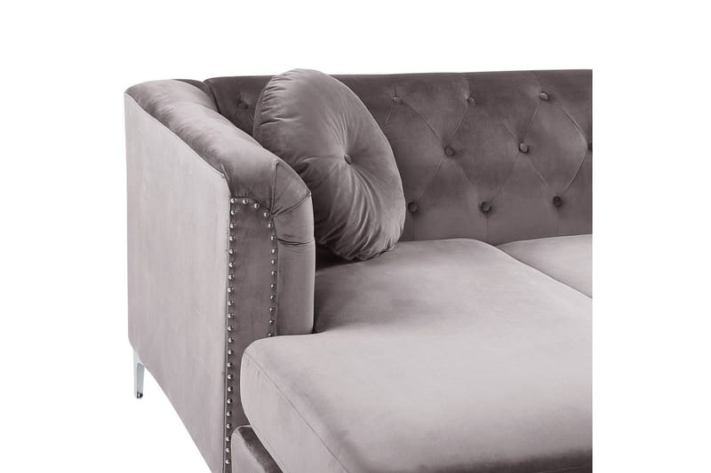 Hörnsoffa Beliani Flen Högervänd NO_BRAND Left-faced - Møbler - Sofaer - Sofagrupper