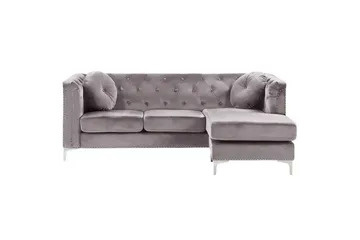 Hörnsoffa Beliani Flen Högervänd Right-faced - Møbler - Sofaer - Sofagrupper