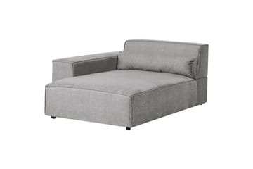 Hörnsoffa Beliani Hellnar Beige, Högervänd Grey Left-faced - Møbler - Sofaer - Sofagrupper