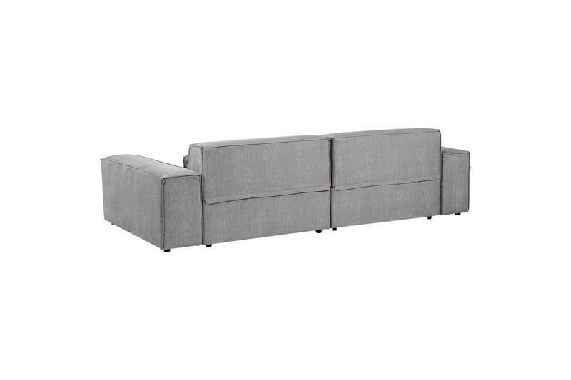 Hörnsoffa Beliani Hellnar Beige, Högervänd NO_BRAND Grey Right-faced - Møbler - Sofaer - Sofagrupper