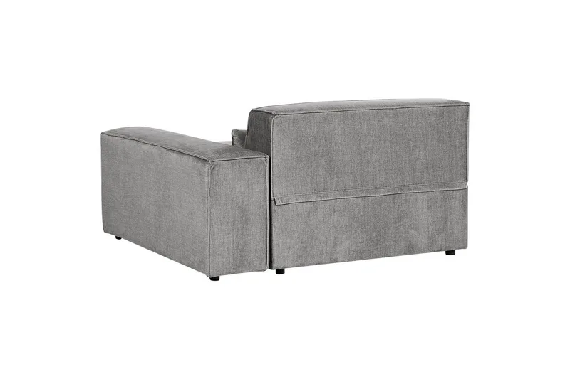 Hörnsoffa Beliani Hellnar Beige, Högervänd NO_BRAND Grey Right-faced - Møbler - Sofaer - Sofagrupper