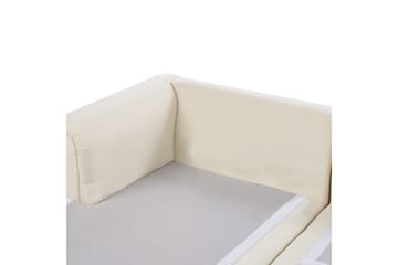 Hörnsoffa Beliani Kohlo Högervänd NO_BRAND Beige - Møbler - Sofaer - Sofagrupper