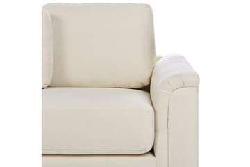Hörnsoffa Beliani Kohlo Högervänd NO_BRAND Beige - Møbler - Sofaer - Sofagrupper