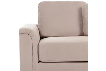 Hörnsoffa Beliani Kohlo Vänstervänd NO_BRAND Taupe - M øbler - Sofaer - Sofagrupper