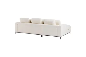 Hörnsoffa Beliani Oslo Högervänd Left-faced - Møbler - Sofaer - Sofaer med sjeselong