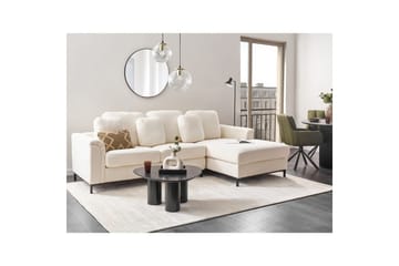 Hörnsoffa Beliani Oslo Högervänd Right-faced - Møbler - Sofaer - Sofaer med sjeselong