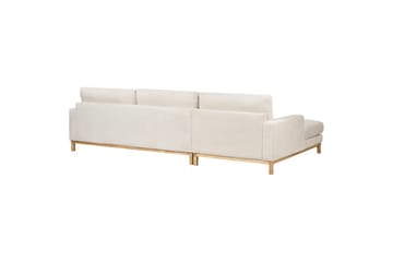 Hörnsoffa Beliani Siggard Beige, ljust trä Beige||Light colored wood VALUE_MISSING_1 - Møbler - Sofaer - Sofagrupper