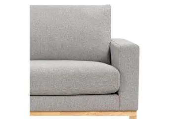 Hörnsoffa Beliani Siggard Beige, ljust trä Graphite grey||Light colored wood VALUE_MISSING_4 - Møbler - Sofaer - Sofagrupper