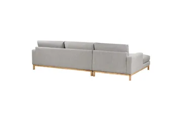 Hörnsoffa Beliani Siggard Beige, ljust trä Graphite grey||Light colored wood VALUE_MISSING_4 - Møbler - Sofaer - Sofagrupper