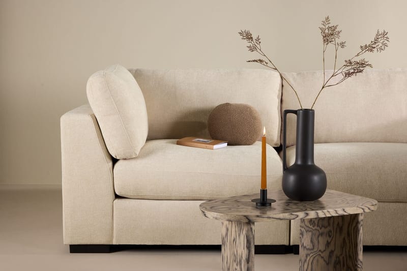 Hörnsoffa Venture Home Beige - Møbler - Sofaer - Hjørnesofaer