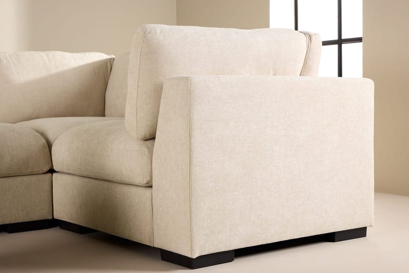 Hörnsoffa Venture Home Beige - Møbler - Sofaer - Hjørnesofaer
