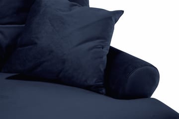 Andrew 2-seters Fløyelssofa - Blå - Møbler - Sofaer - Fløyelssofaer