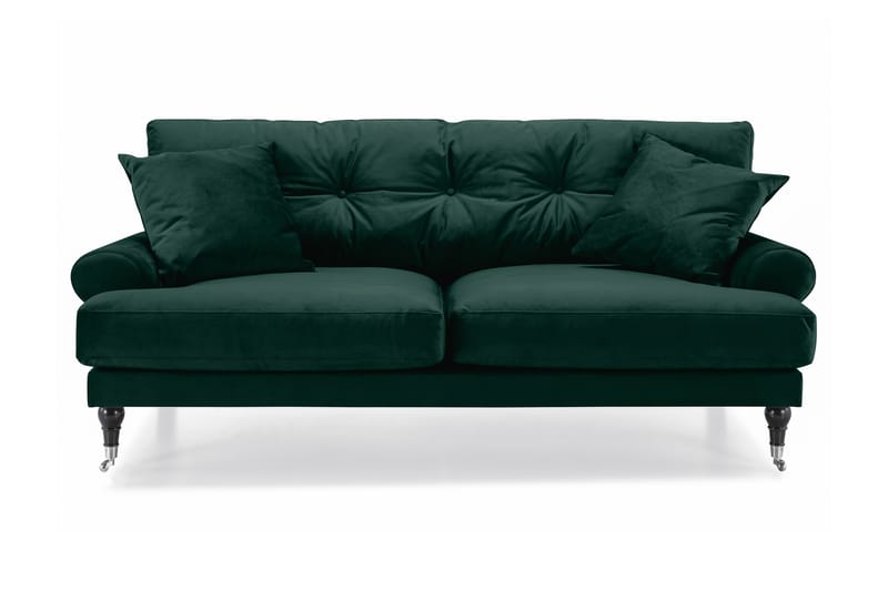 Andrew 2-seters Fløyelssofa - Grønn - Møbler - Sofaer - Fløyelssofaer