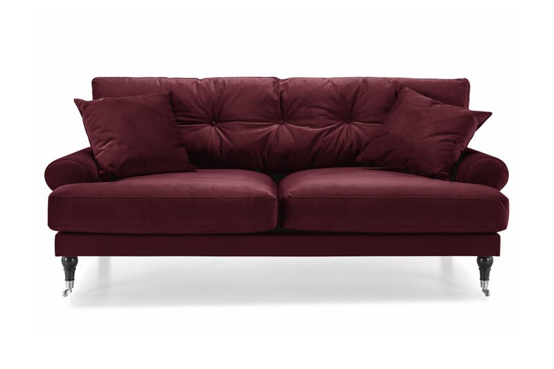 Andrew 2-seters Fløyelssofa - Lilla - Møbler - Sofaer - Fløyelssofaer