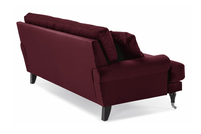 Andrew 2-seters Fløyelssofa - Lilla - Møbler - Sofaer - Fløyelssofaer