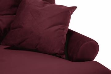 Andrew 2-seters Fløyelssofa - Lilla - Møbler - Sofaer - Fløyelssofaer